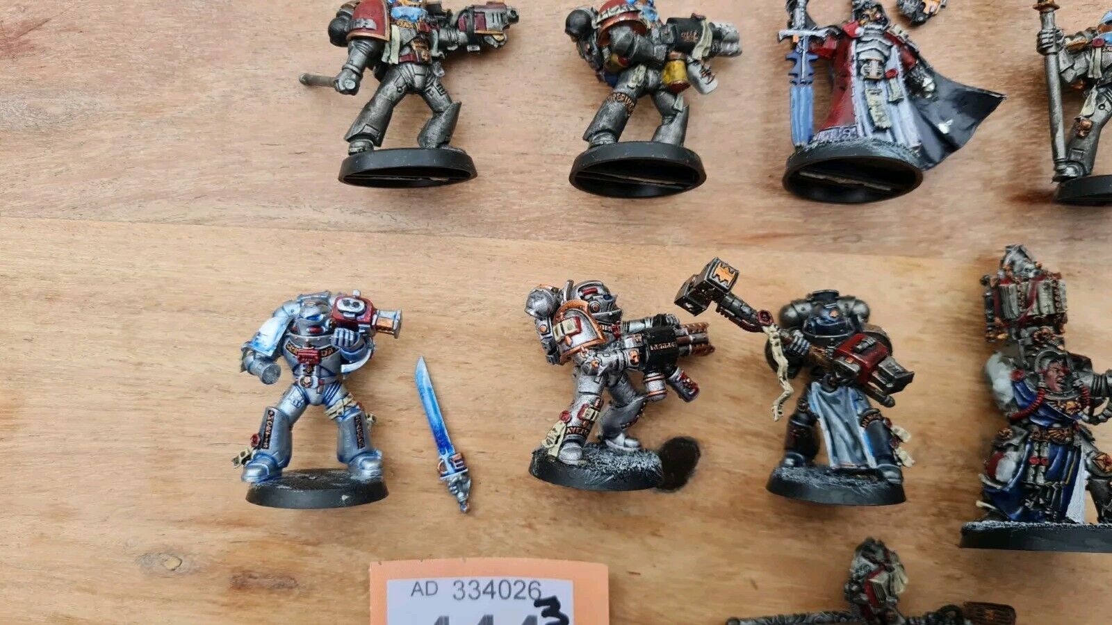 Warhammer 40k Grey Knights Army Oop Metals And More.