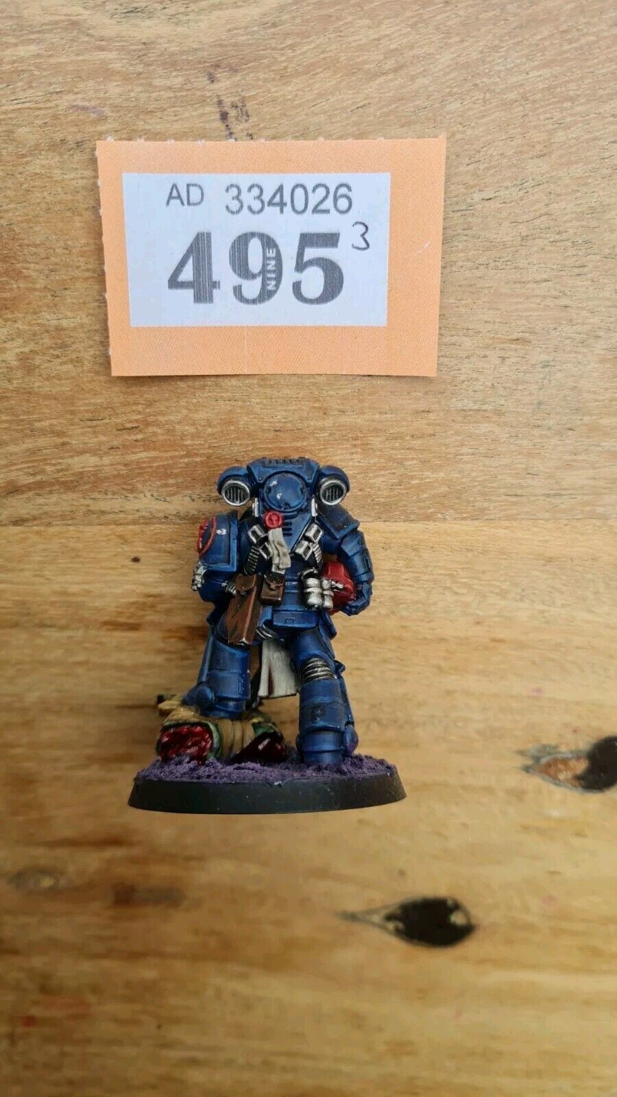 Warhammer 40k Space Marine Sergeant Jovan Nicely Painted