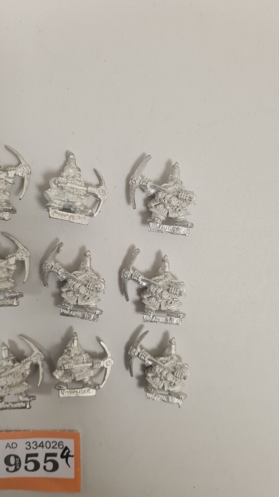 Warhammer Dwarf Miners Metal X 12