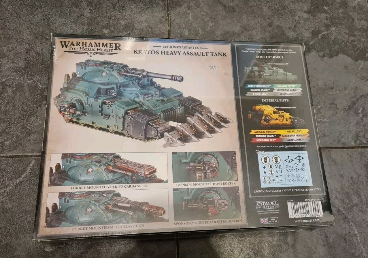 Warhammer 40k 30k Kratos Heavy Assault Tank