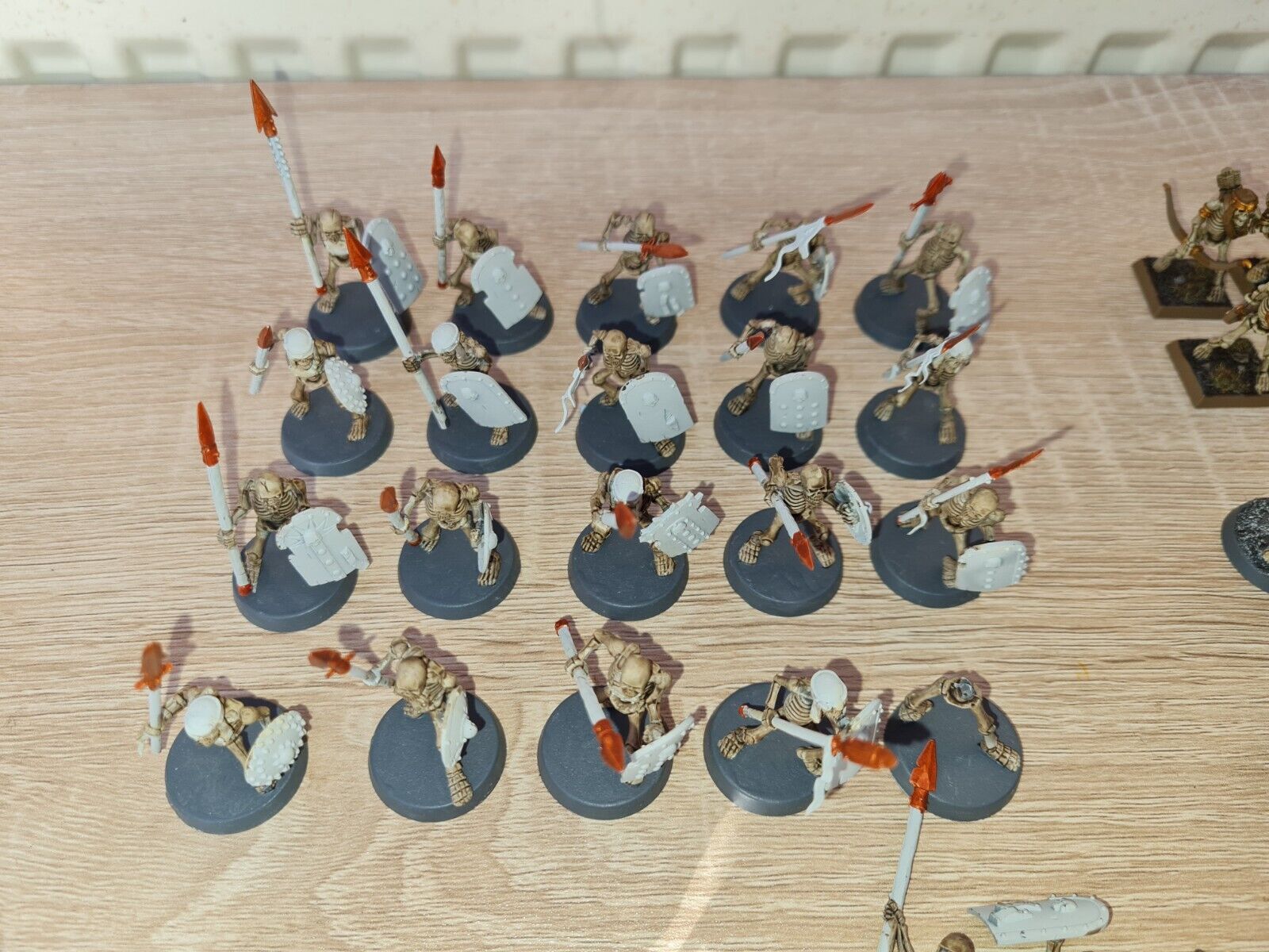 Warhammer Vampire/tomb King Warriors/archers Oop