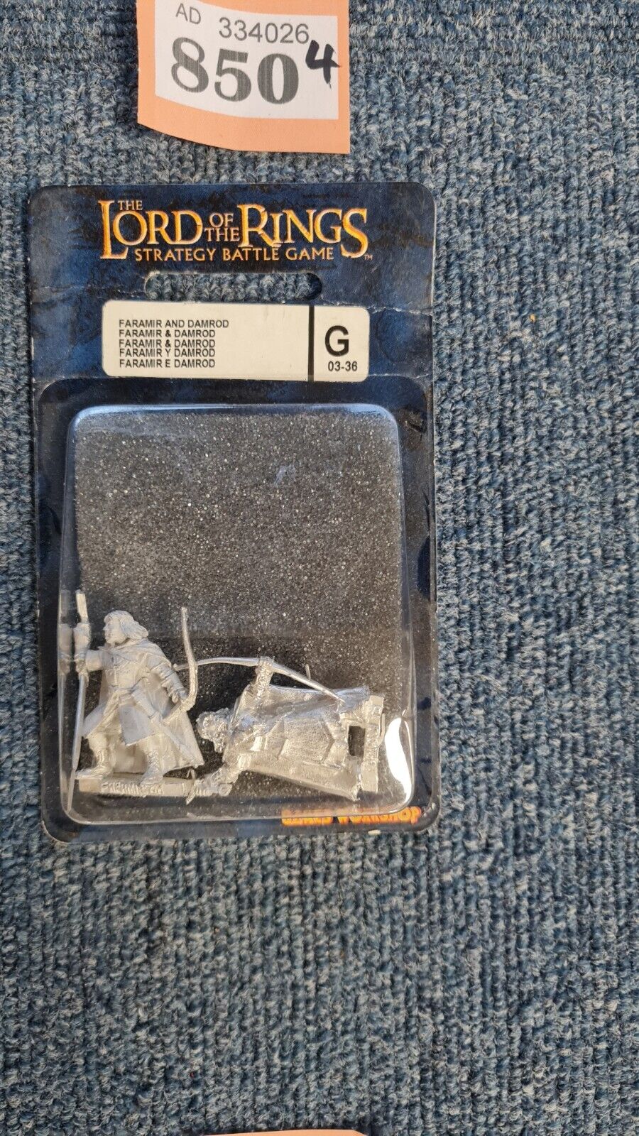 Warhammer Lotr Faramir And Damrod Blister