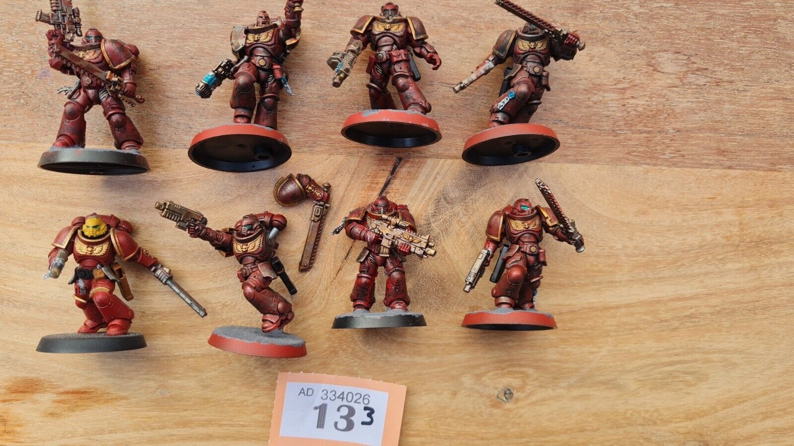 Warhammer 40k Space Marine Assault Intercessors X 8