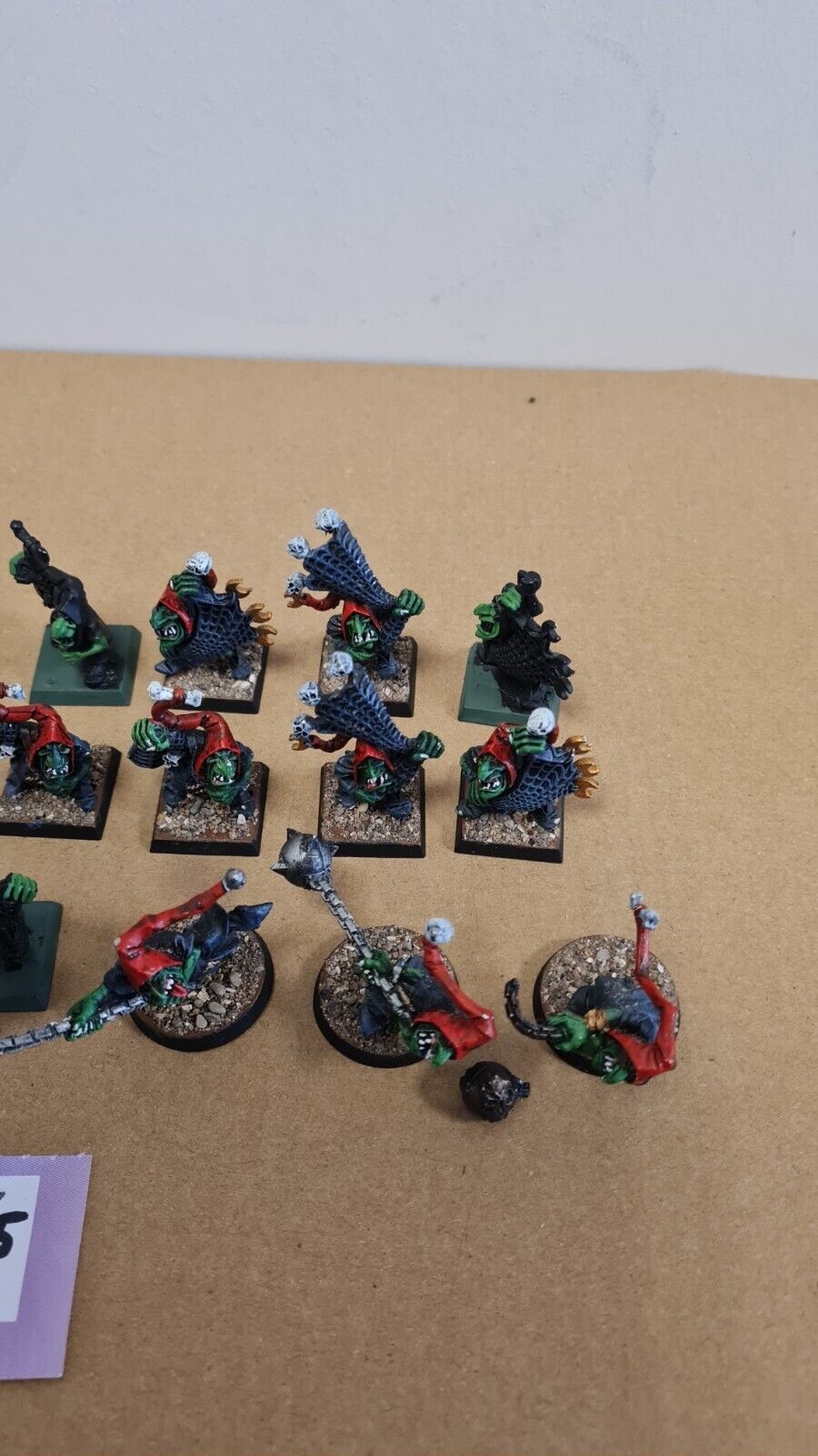 Warhammer Fantasy Goblin Fanatics + Netters Metal