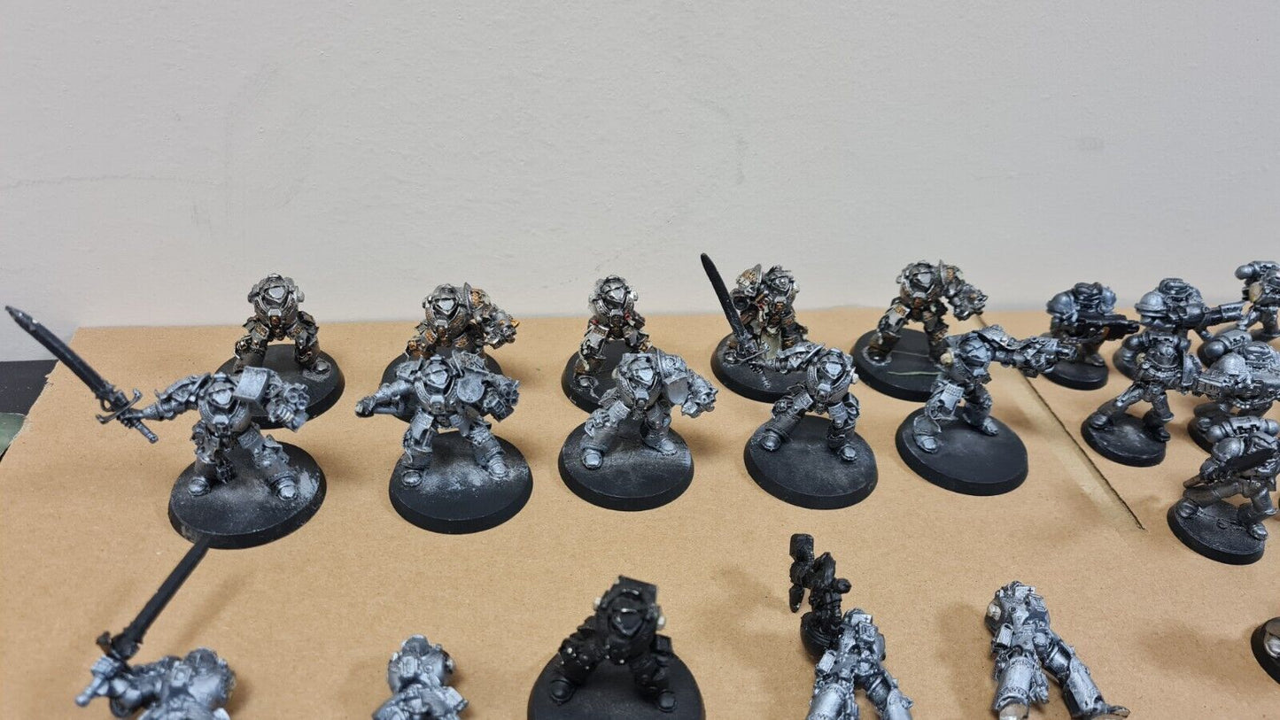 Warhammer 40k Large Grey Knight Army All Metal