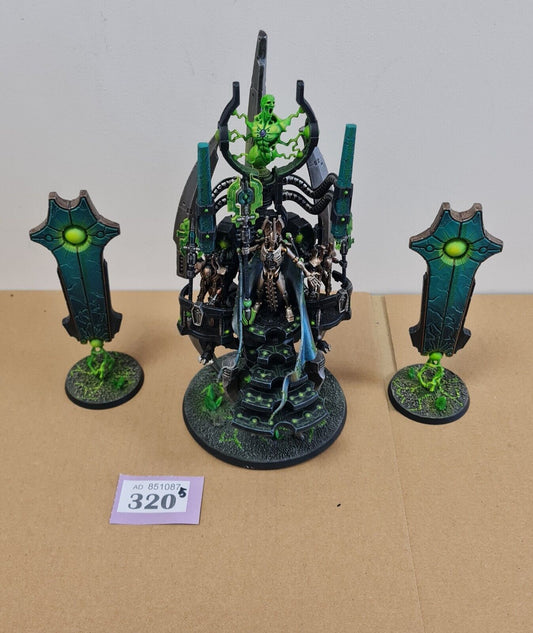 Warhammer 40k Necron Szarekh The Silent King Well Painted