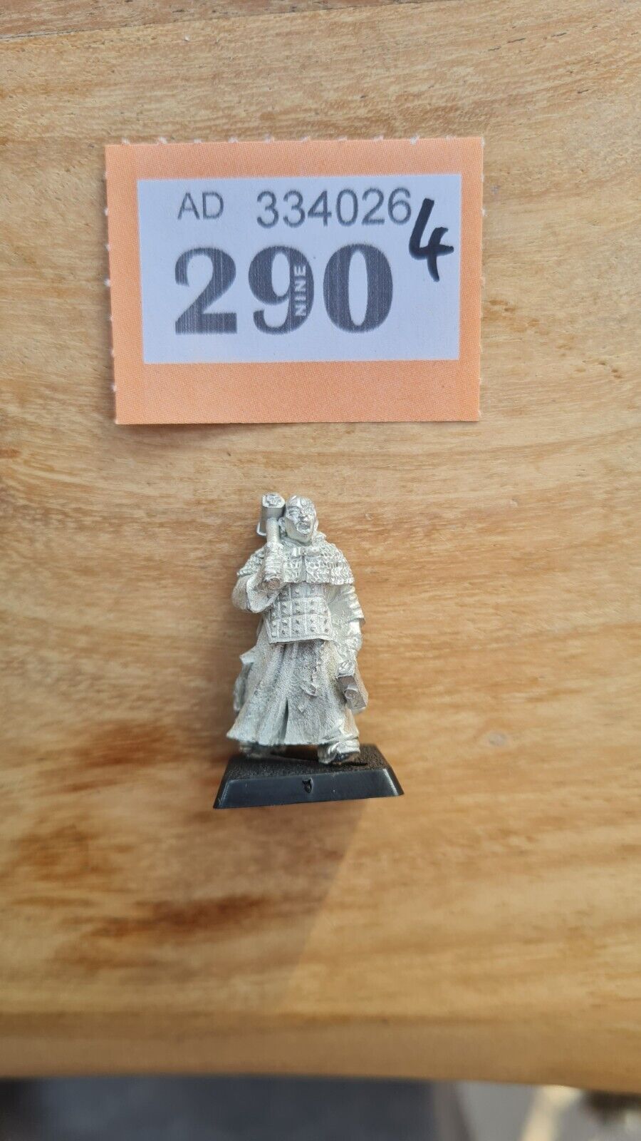 Warhammer Empire Warrior Priest With Additional Hamd Weapon