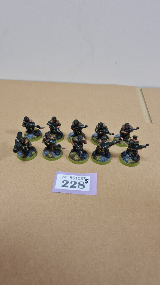 Warhammer 40k Astra Militarum Classic Cadian Squad Metal