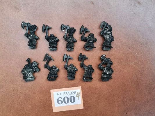 Warhammer Fantasy Dwarf Marauder Ironbreakers X 10