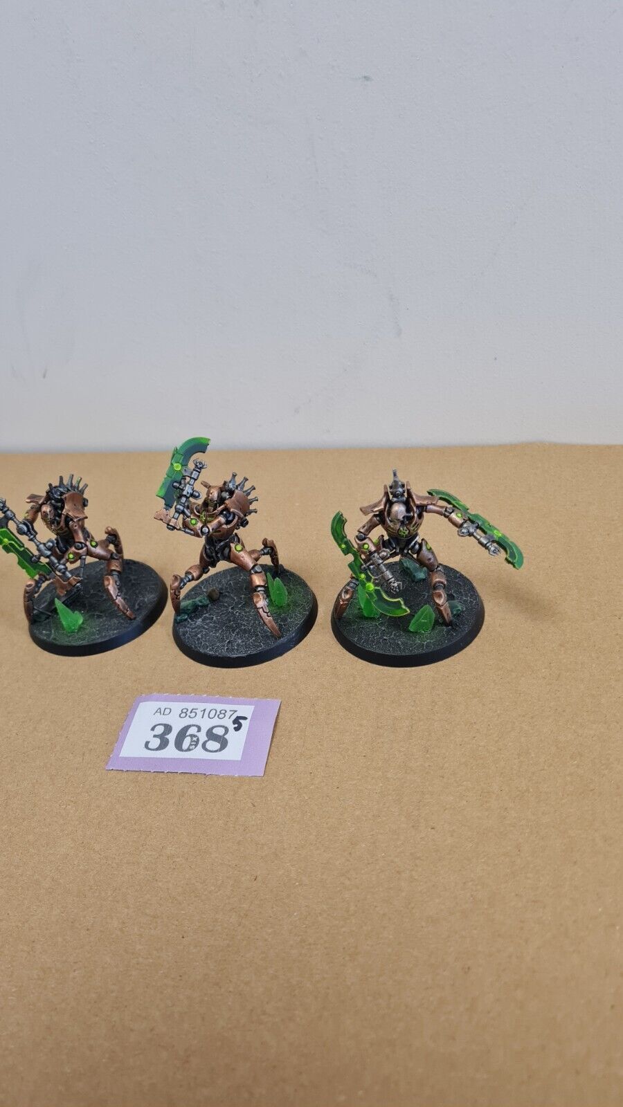 Warhammer 40k Necron Skorpekh Destroyers Nicely Painted