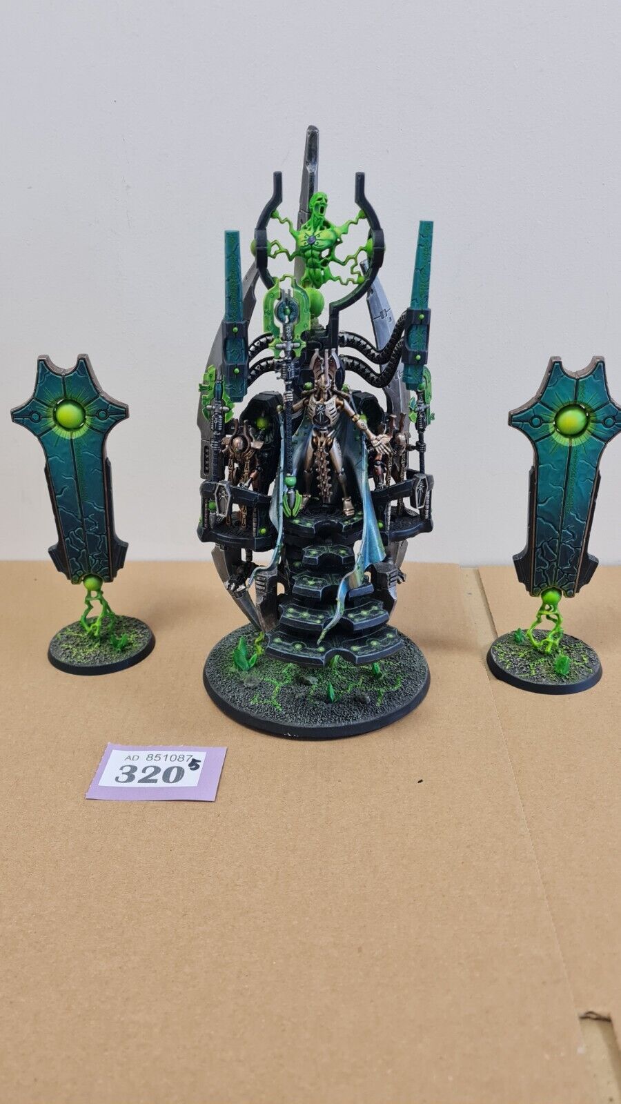 Warhammer 40k Necron Szarekh The Silent King Well Painted