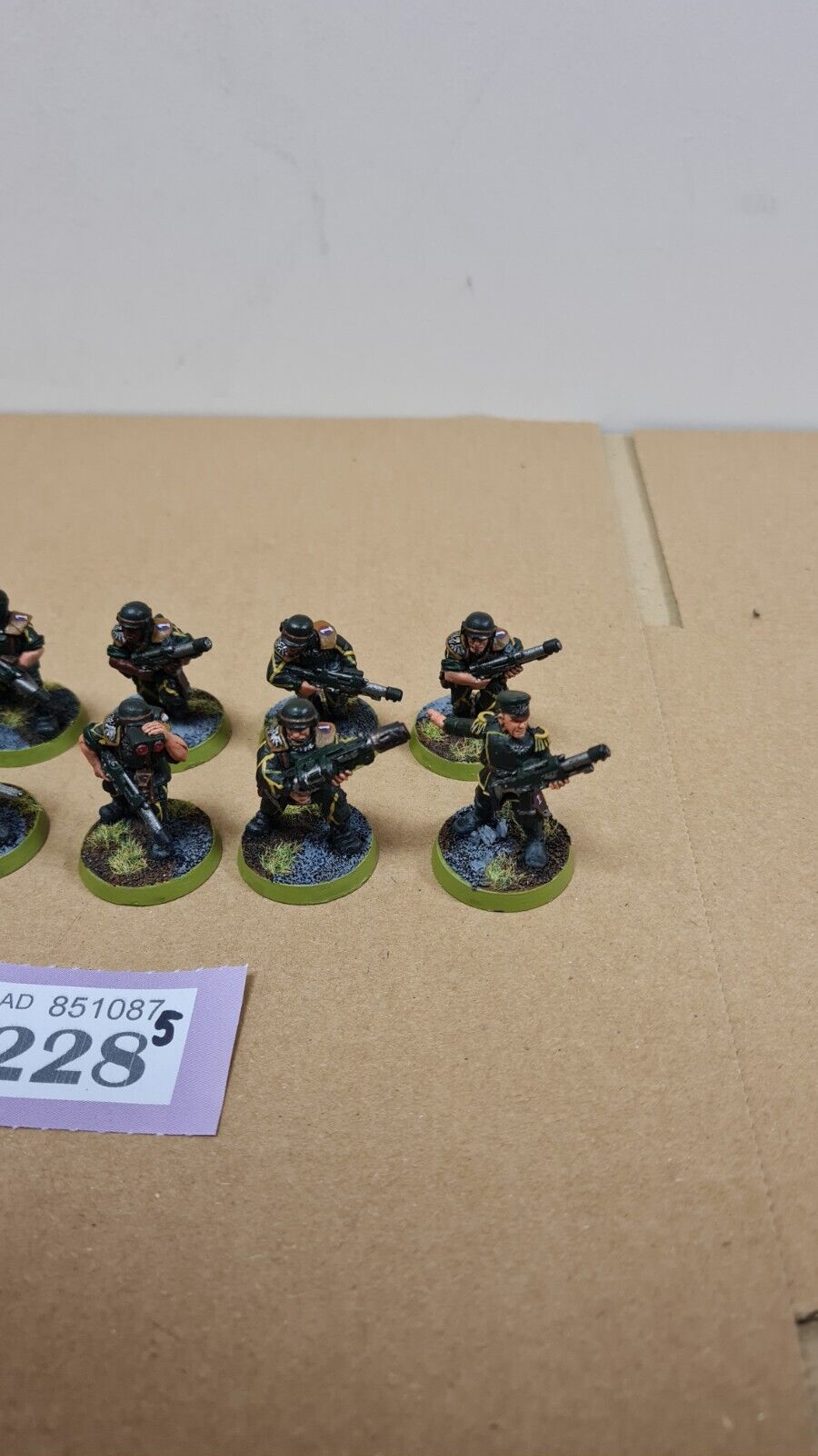 Warhammer 40k Astra Militarum Classic Cadian Squad Metal