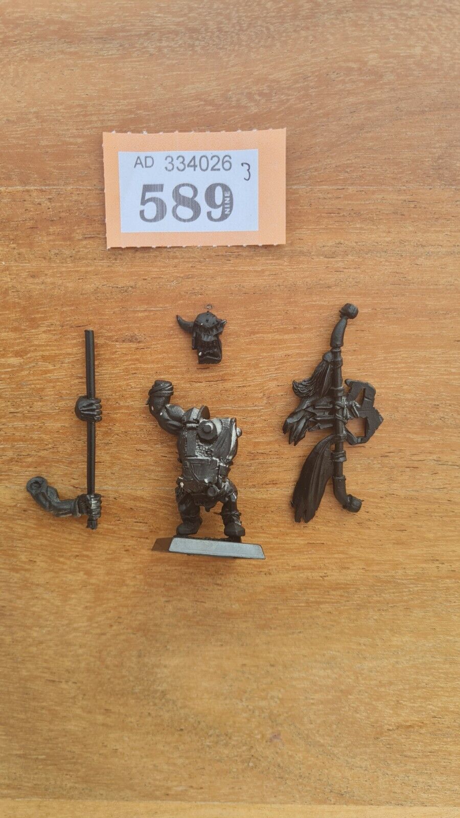 Warhammer Orc Limited Edition Bsb Metal Oop