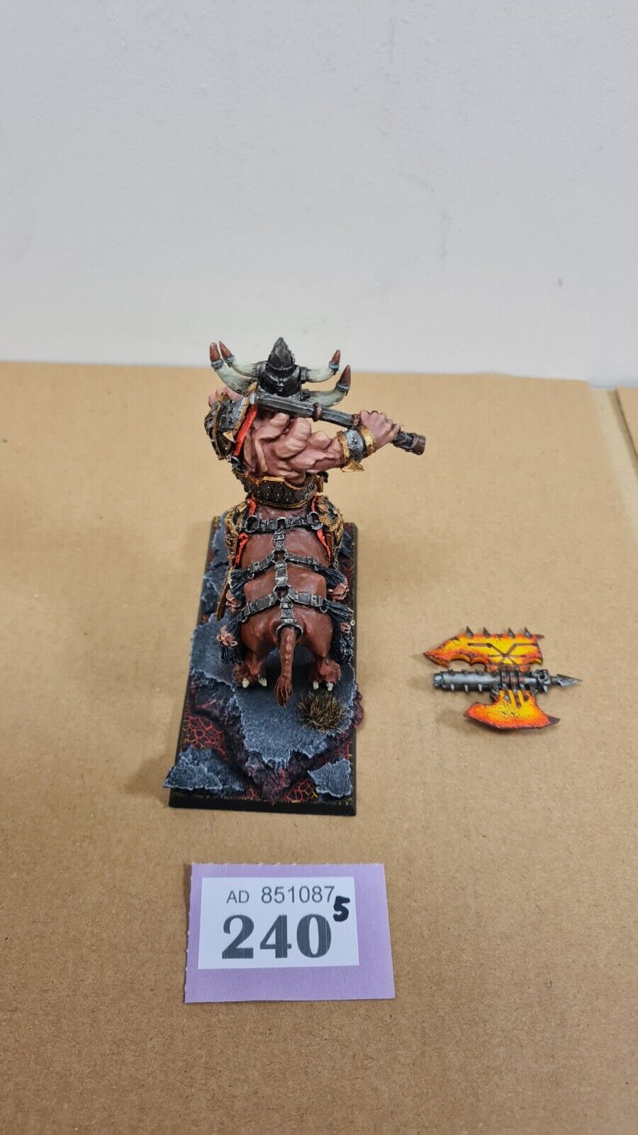 Warhammer Forgeworld Chaos Dwarf Taur'ruk Nicely Painted