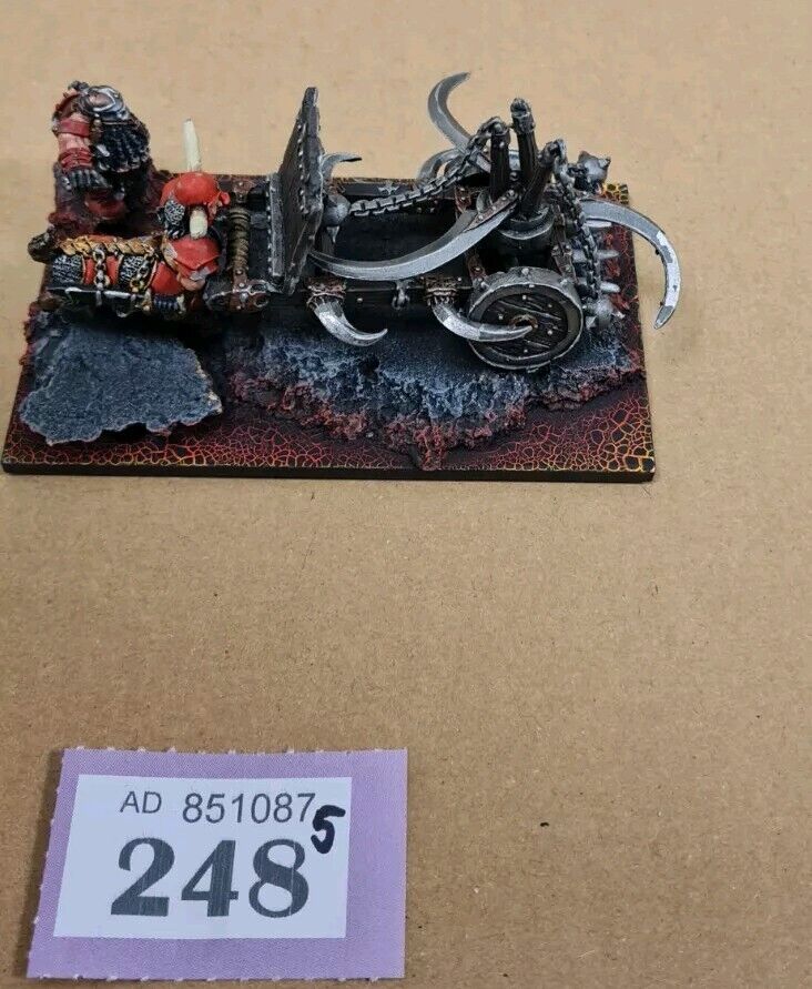 Warhammer Chaos Dwarf Whirlwind Warmachine Metal Nicely Painted