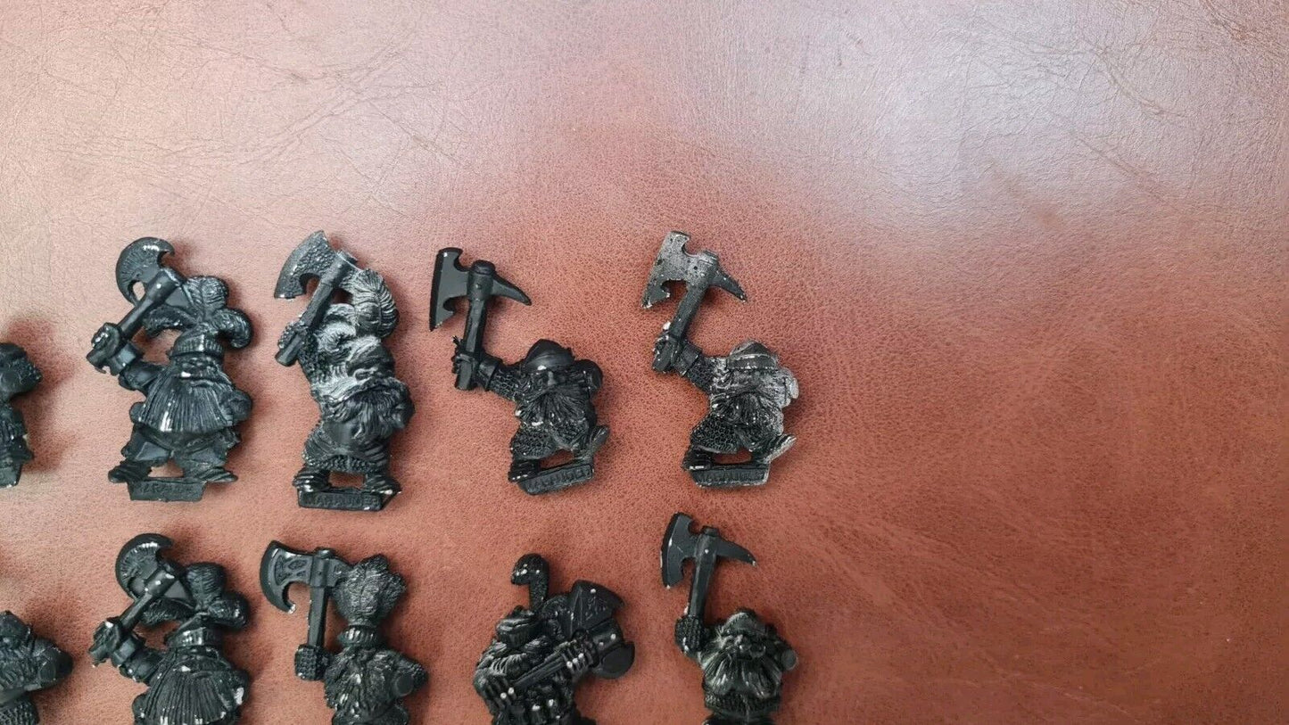 Warhammer Fantasy Dwarf Marauder Ironbreakers X 10