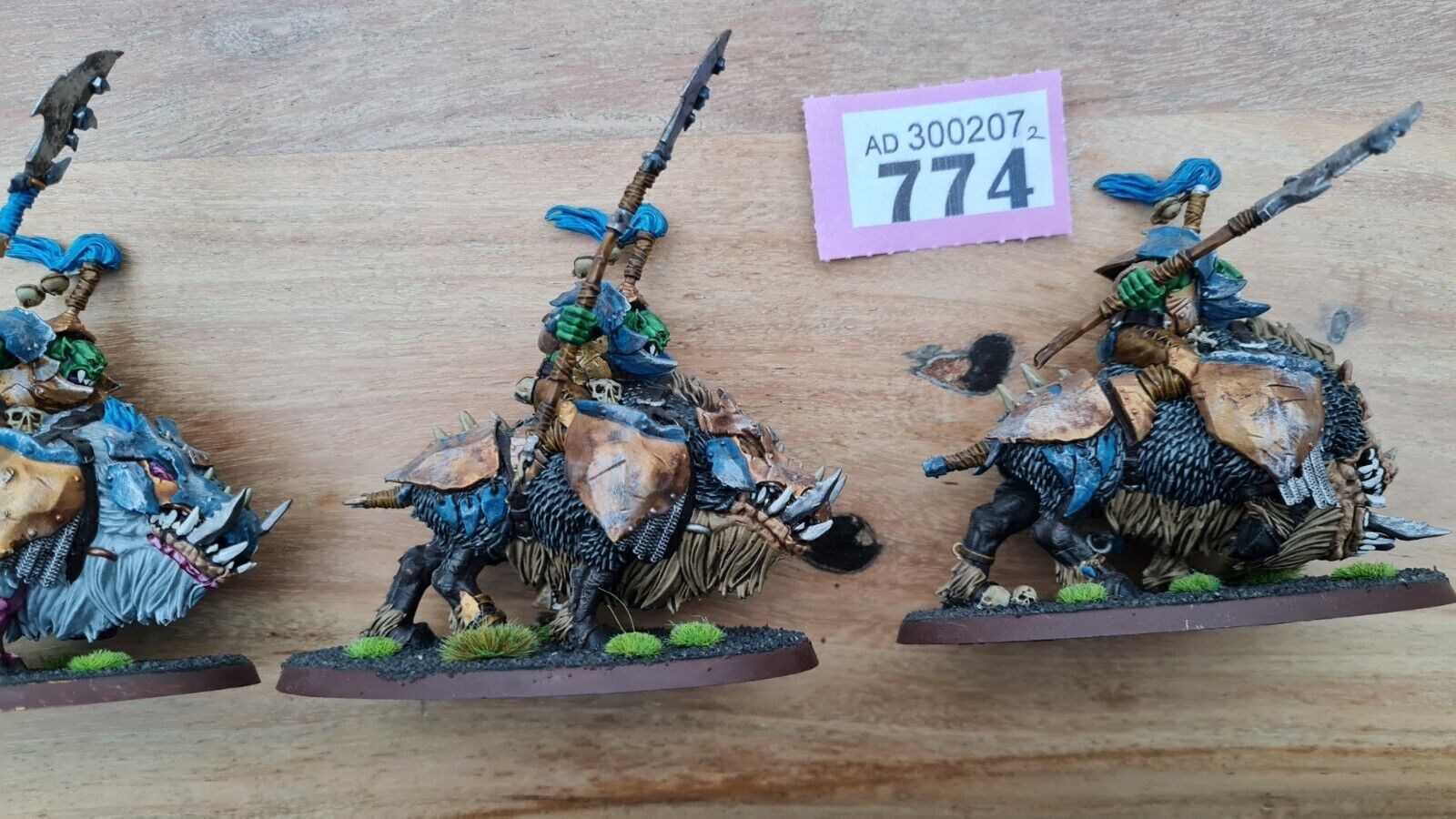 Warhammer Orruk Warclans Gore Gruntas Nicely Painted X 3