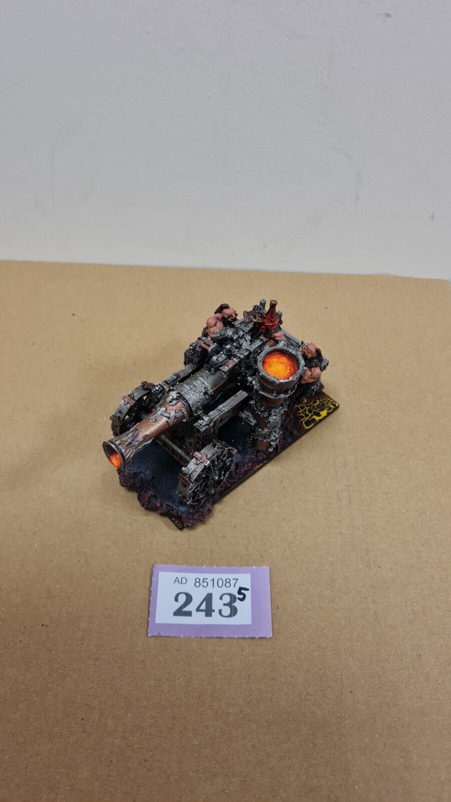 Warhammer Forgeworld Chaos Dwarf Magma Cannon Well Painted