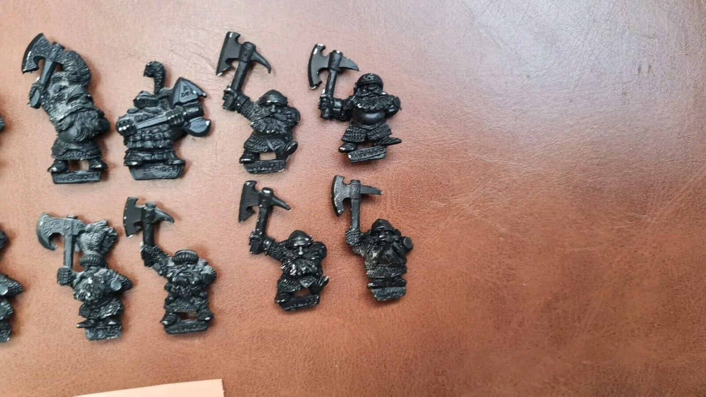 Warhammer Fantasy Dwarf Marauder Ironbreakers X 10