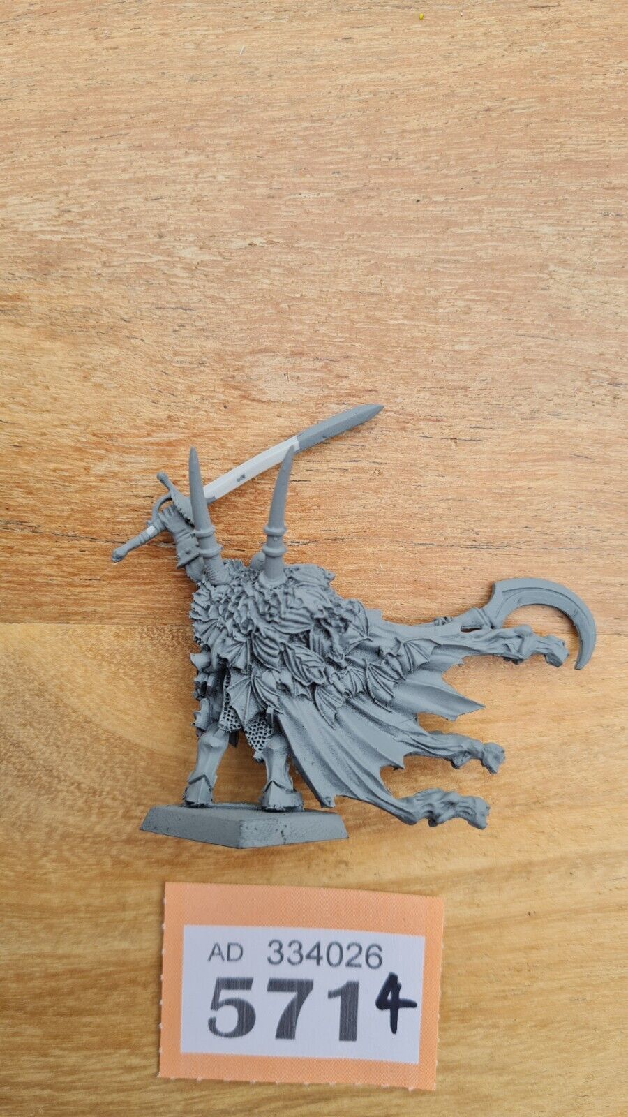 Warhammer Mannfred Von Carstein Oop Resin