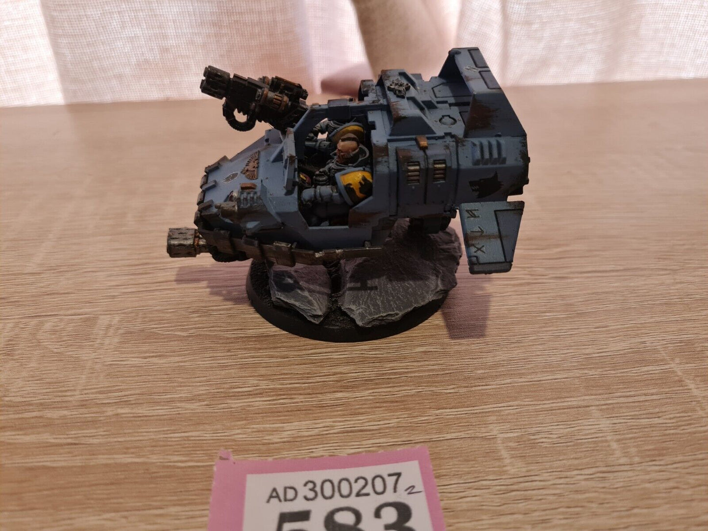 Warhammer 40k Space Marine Land Speeder Nicely Painted And Based