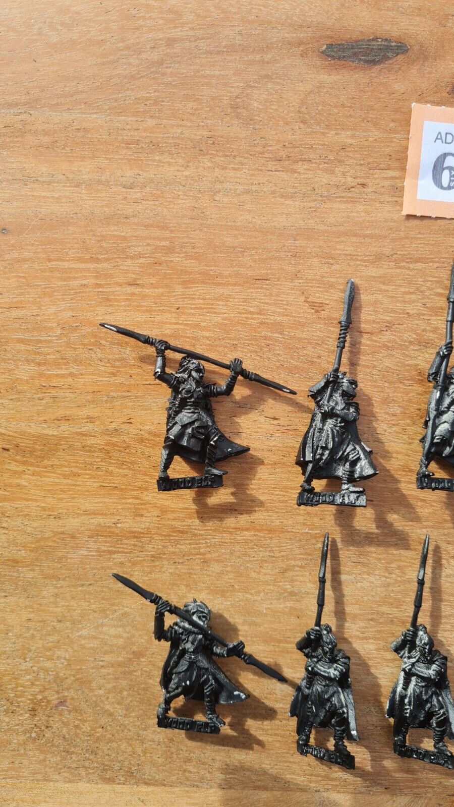 Warhammer Wood Elf Eternal Guard X 10 Metal