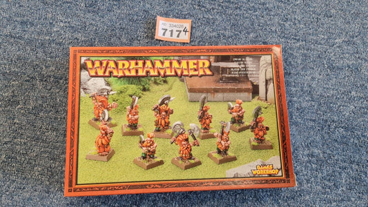 Warhammer Fantasy Dwarf Slayers Oop Metal X 10 New In Box