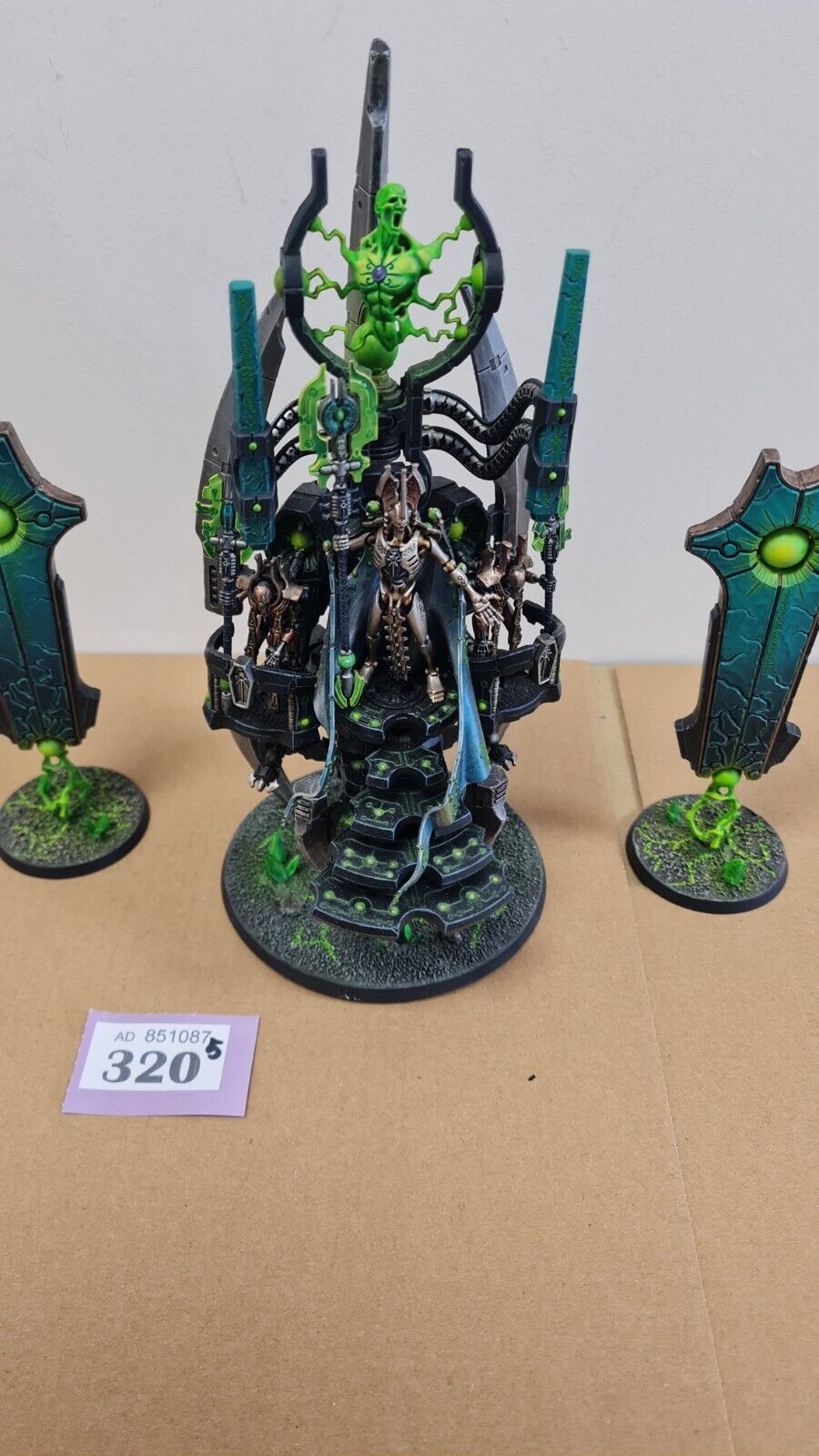 Warhammer 40k Necron Szarekh The Silent King Well Painted