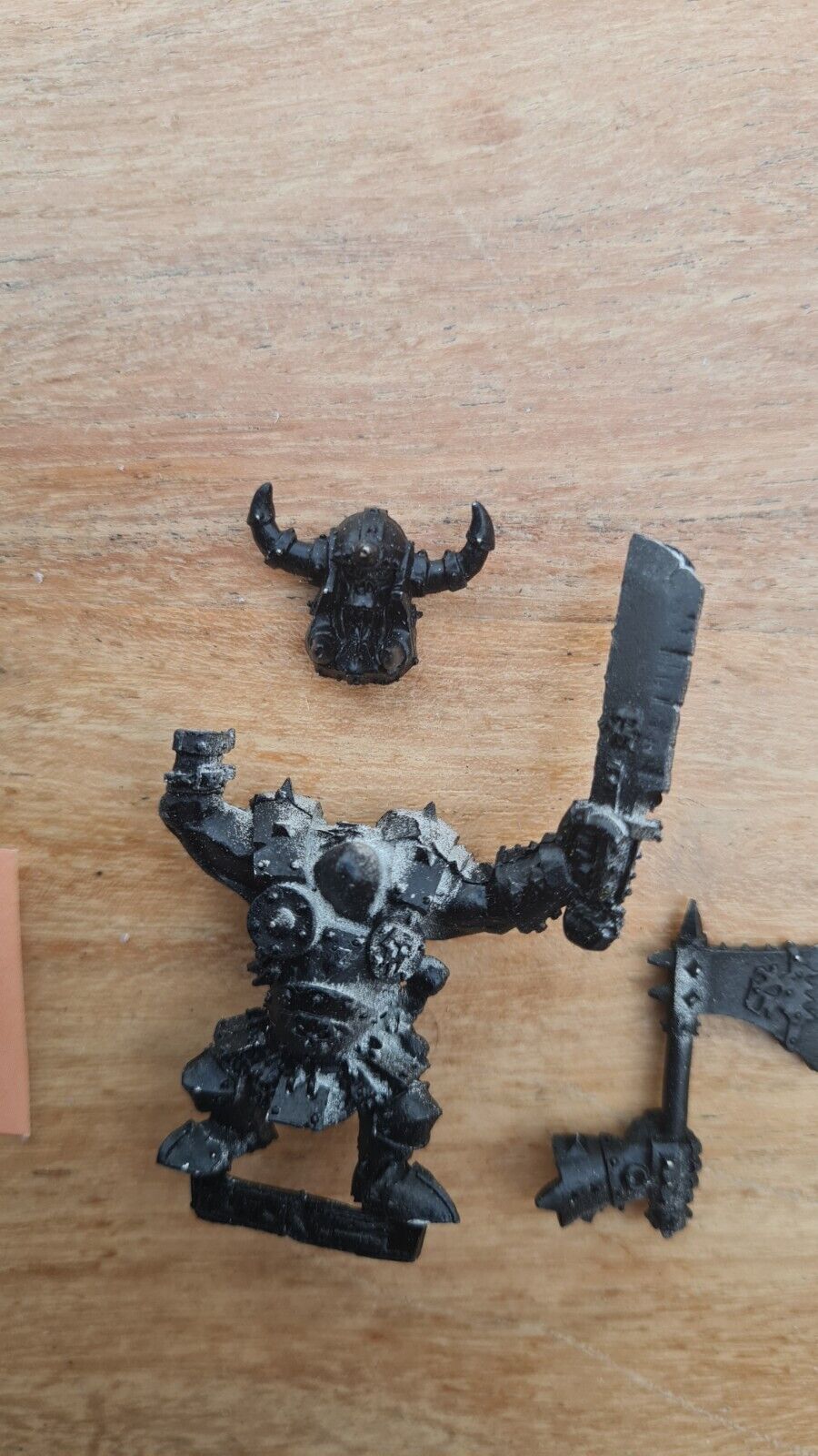 Warhammer Orc And Goblin Borgut Facebeater Metal