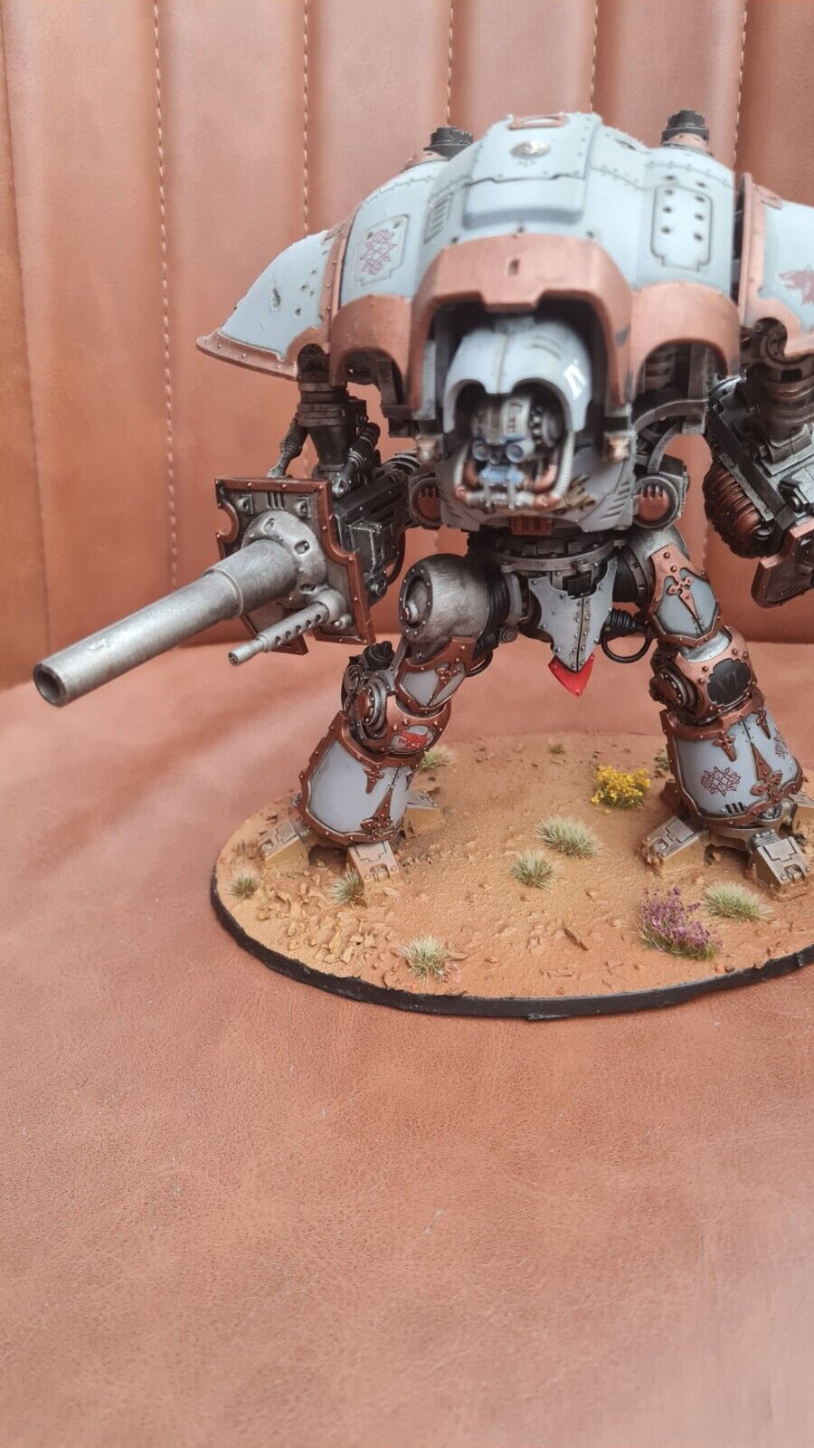 Warhammer 40k Imperial Knight Painted To Tabletop Standard