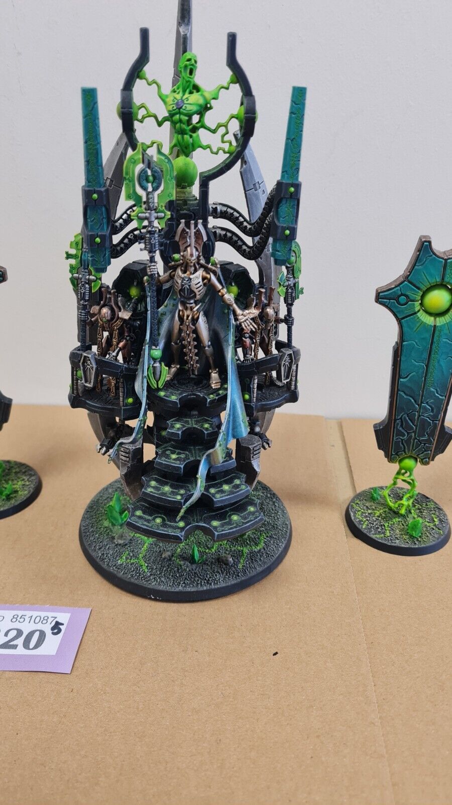 Warhammer 40k Necron Szarekh The Silent King Well Painted