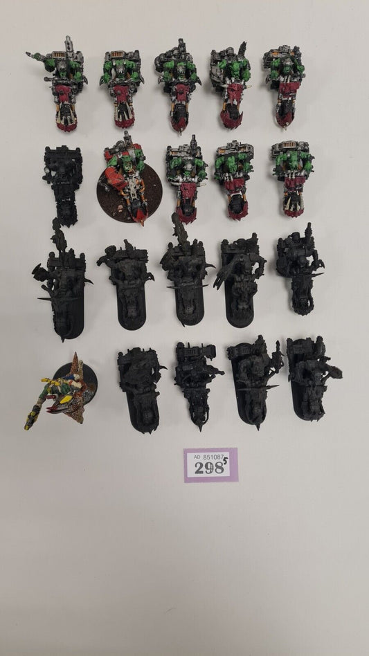 Warhammer 40k Ork Warbiker Mob X 19