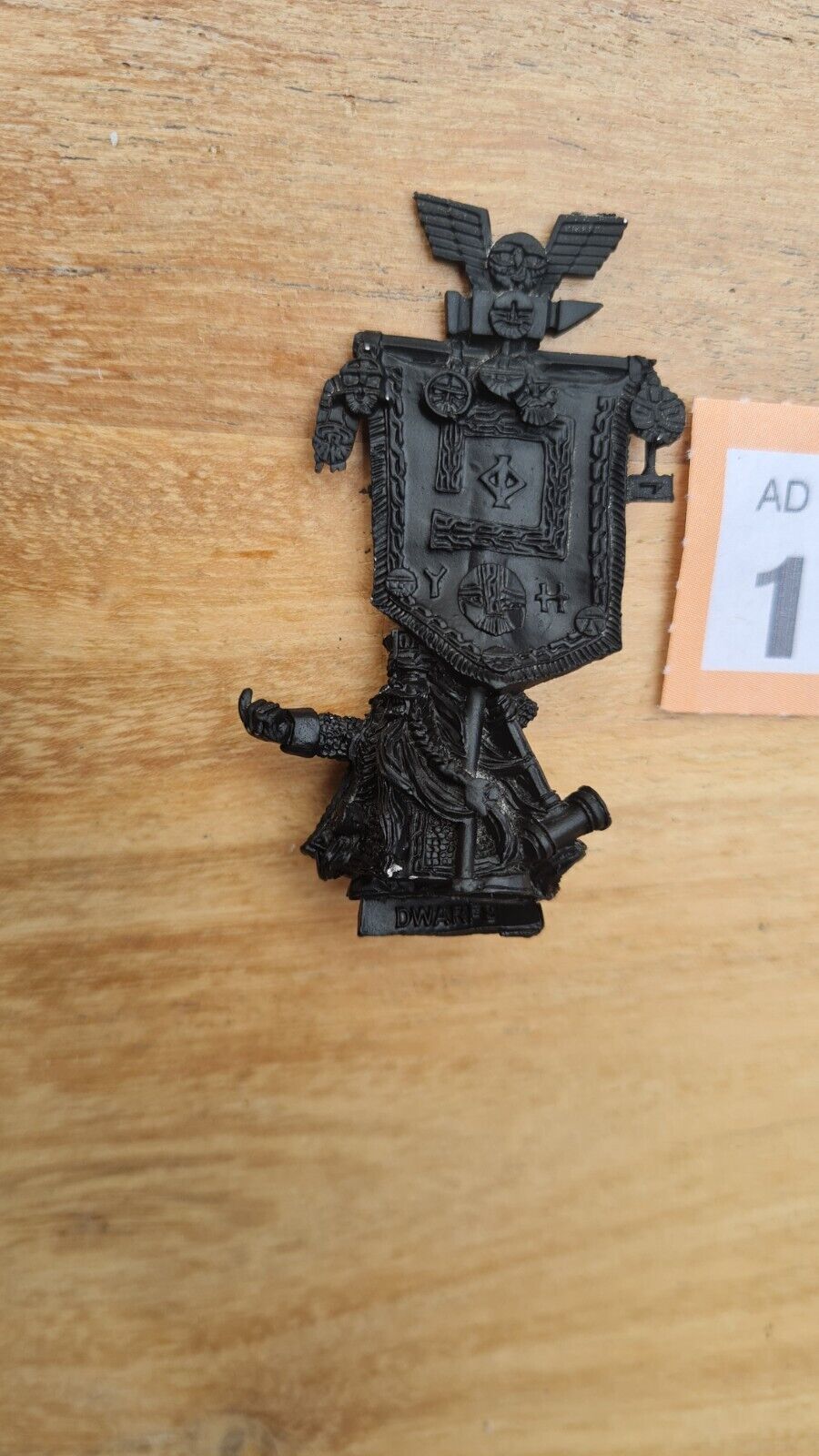 Warhammer Fantasy Dwarf Bsb Metal Oop