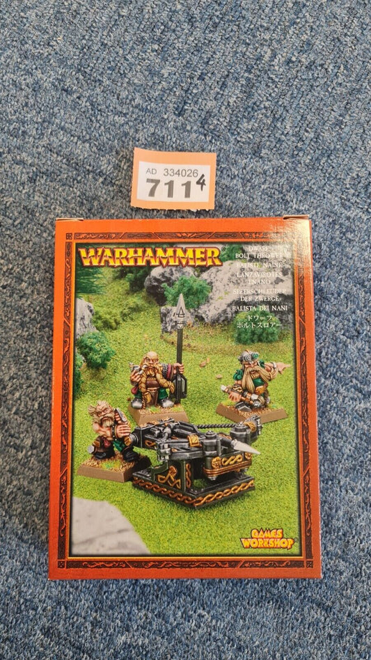 Warhammer Dwarf Bolt Thrower Metal