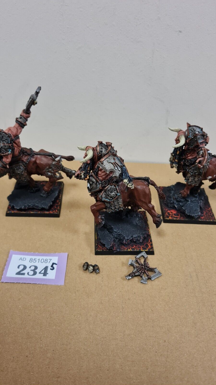 Warhammer Forgeworld Chaos Dwarf Bull Centaurs Well Painted