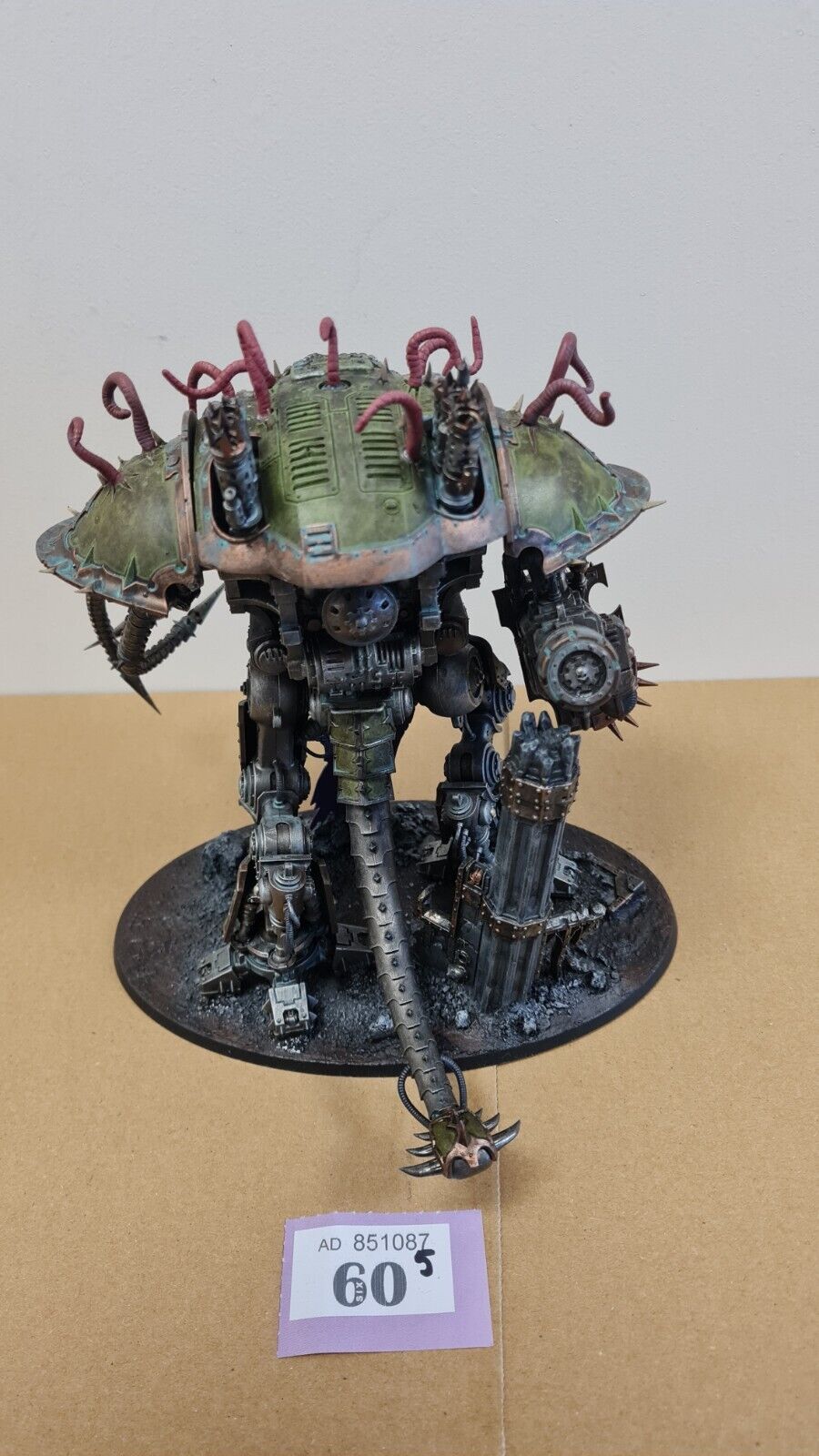 Warhammer 40k Chaos Knight Very Well Painted And Based