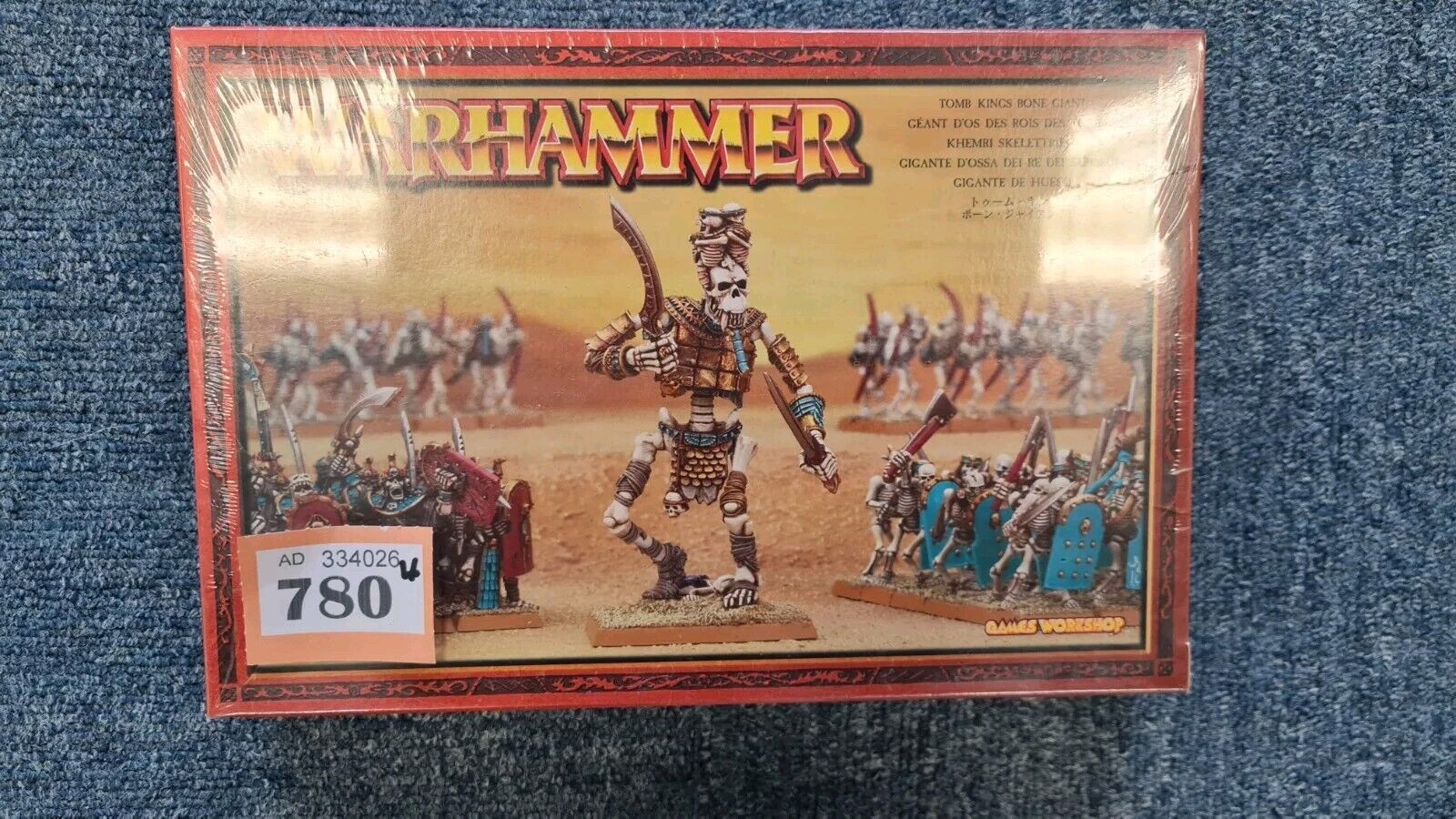 Warhammer Fantasy Tomb Kings Bone Giant Metal Sealed