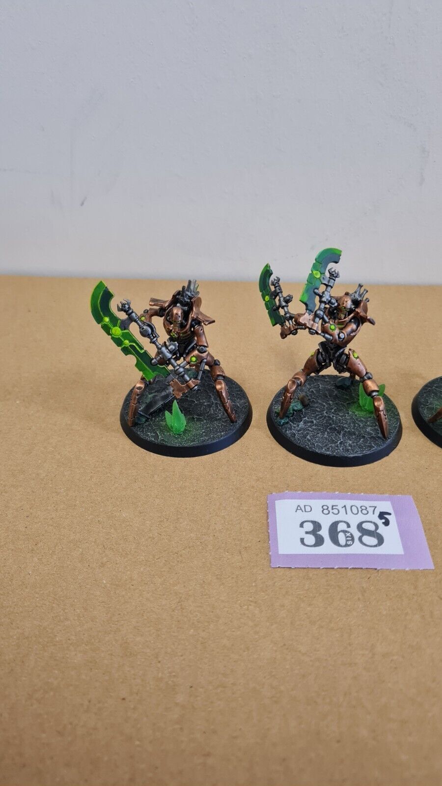 Warhammer 40k Necron Skorpekh Destroyers Nicely Painted