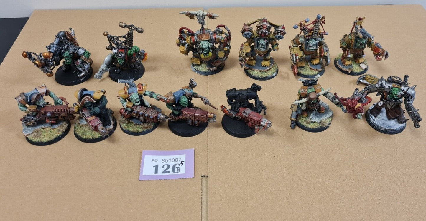 Warhammer 40k Ork Army With Oop Characters