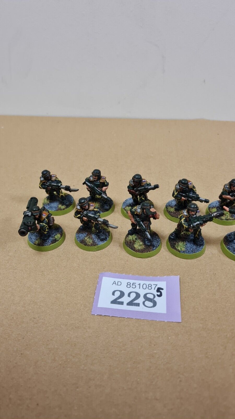 Warhammer 40k Astra Militarum Classic Cadian Squad Metal