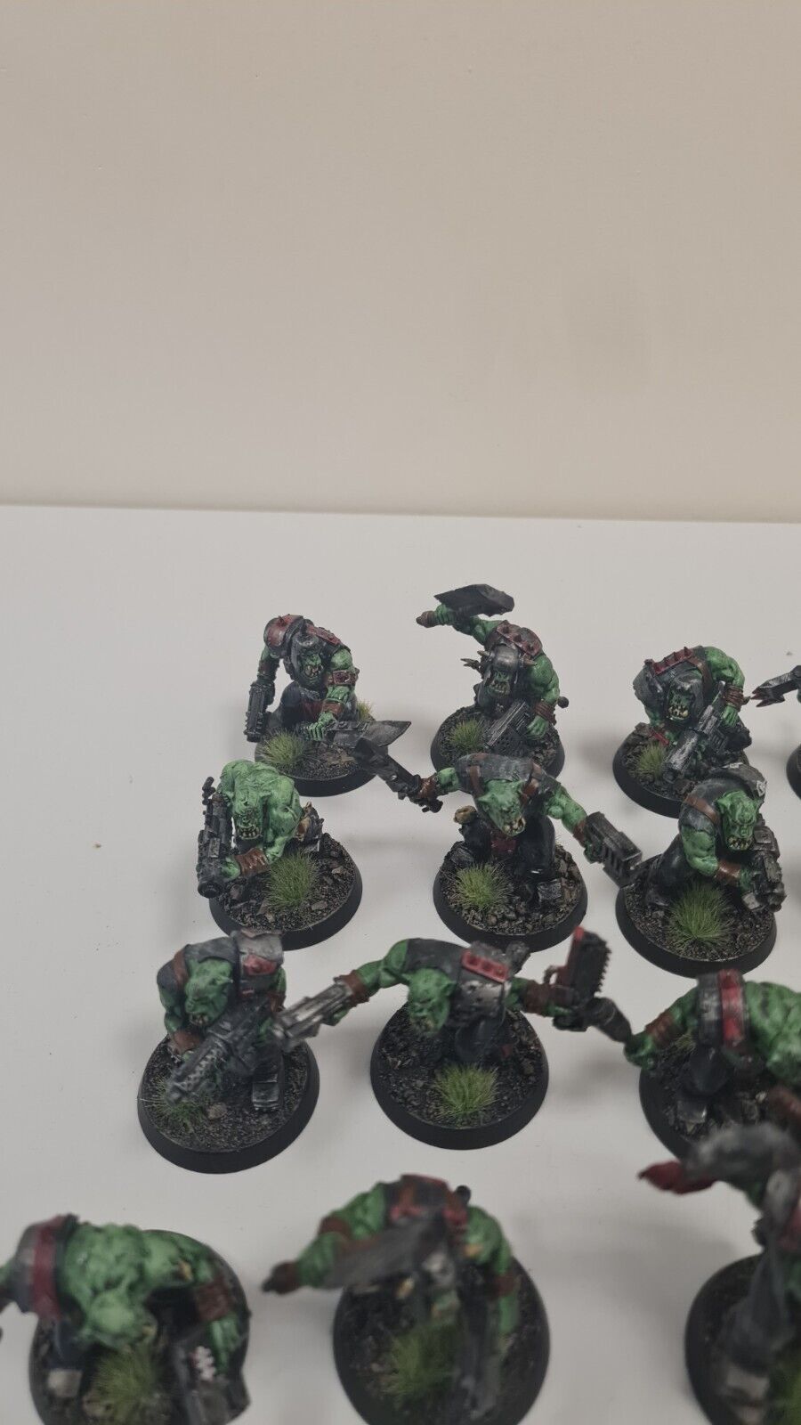 Warhammer 40k Ork Boyz X 19 Nicely Painted