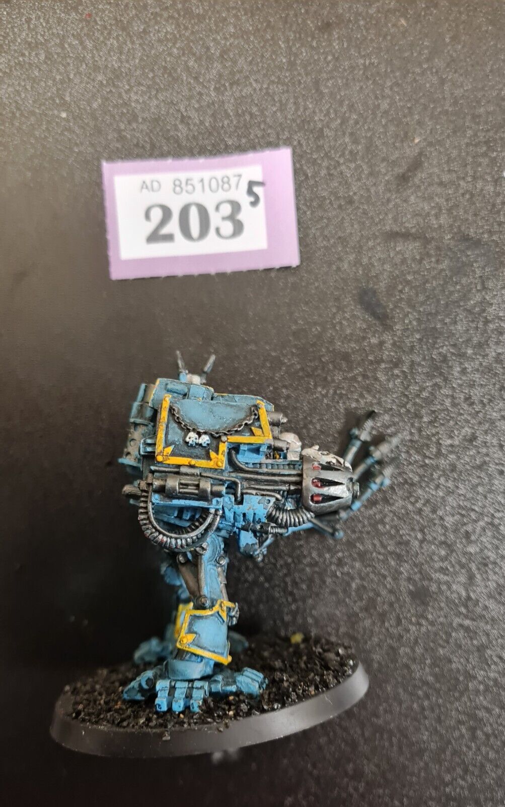 Warhammer 40k Chaos Space Marine Dreadnought Metal