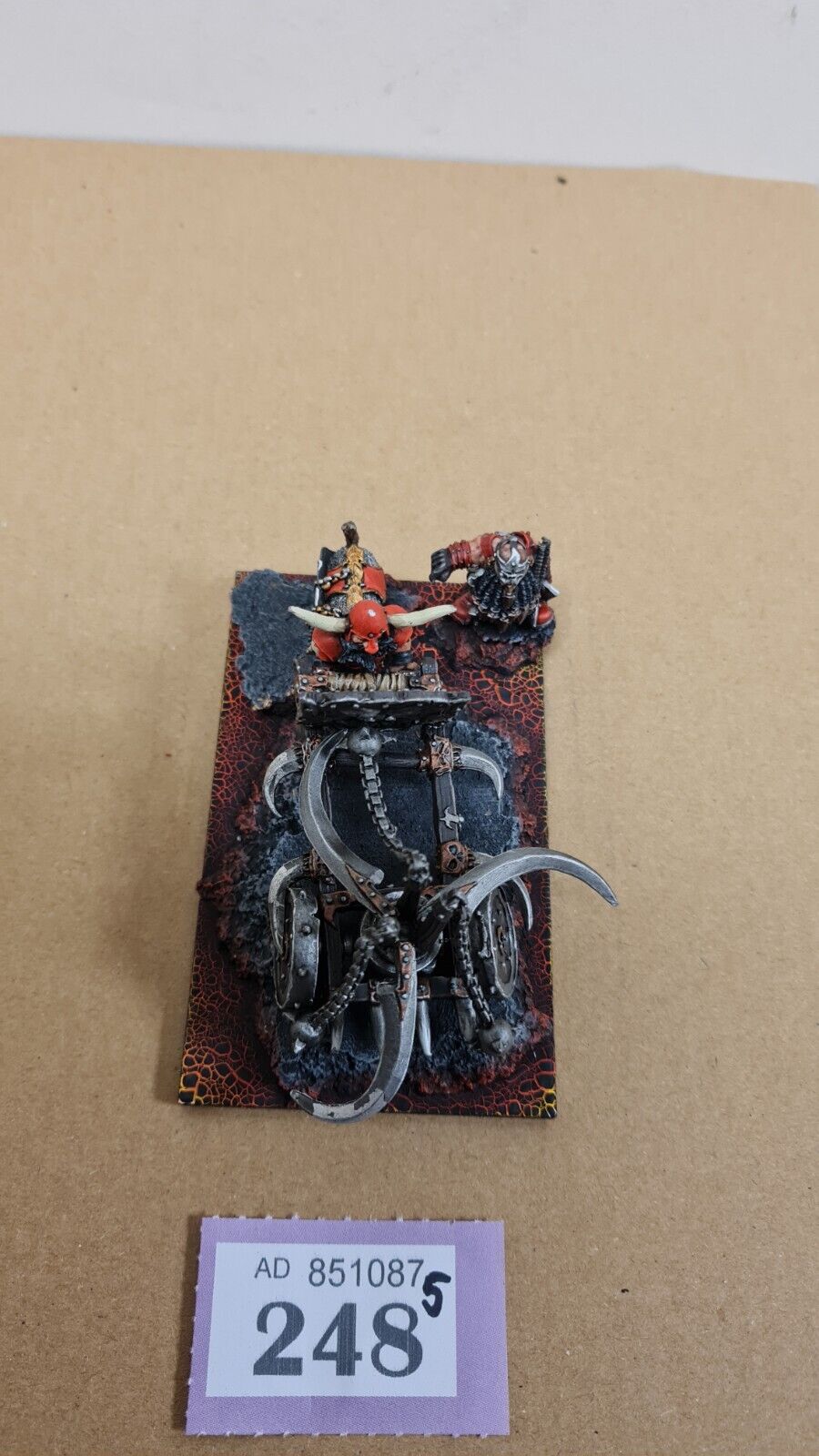 Warhammer Chaos Dwarf Whirlwind Warmachine Metal Nicely Painted