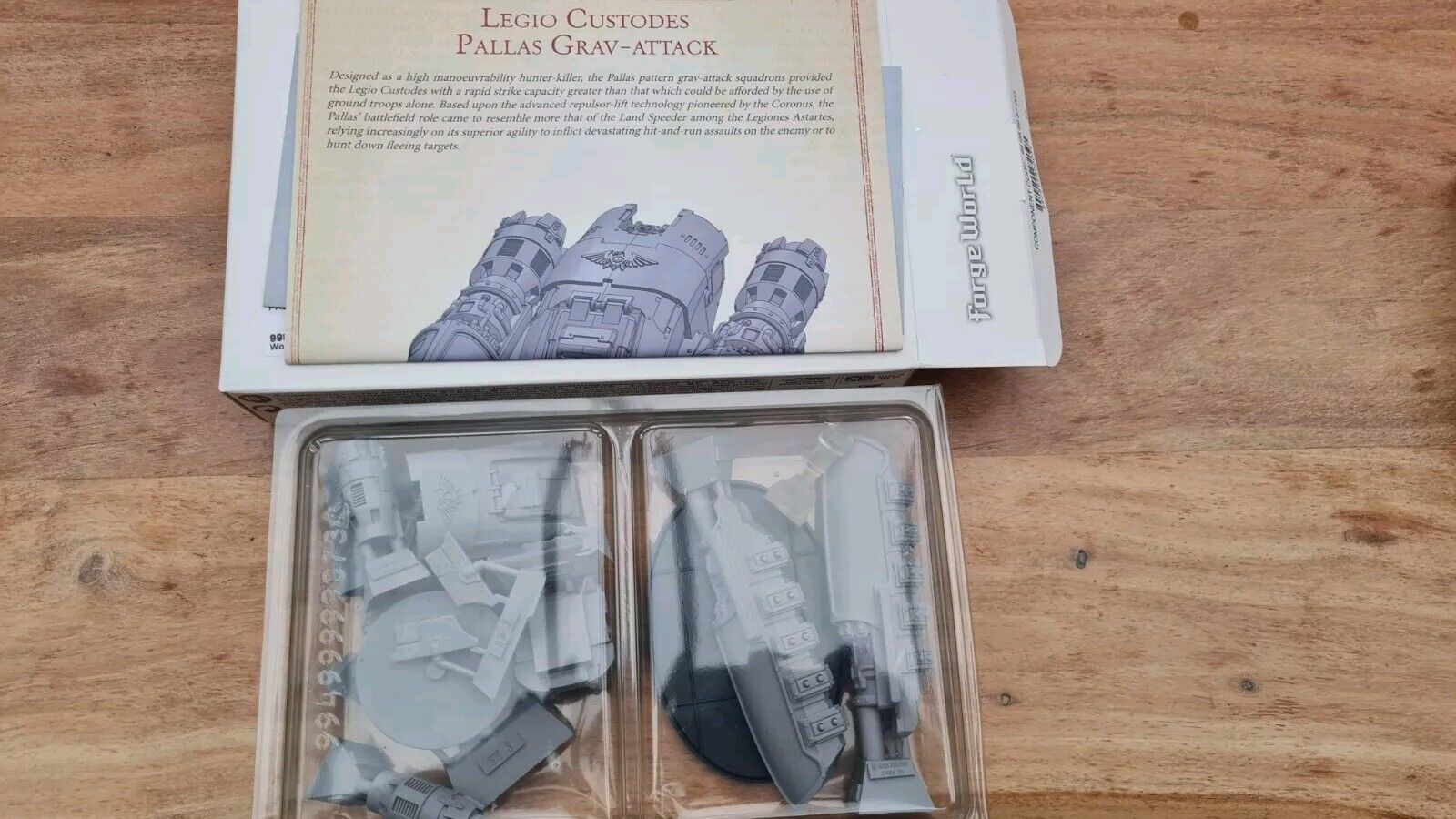 Warhammer 40k Forgeworld Legio Custodes Pallas Grav Attack New