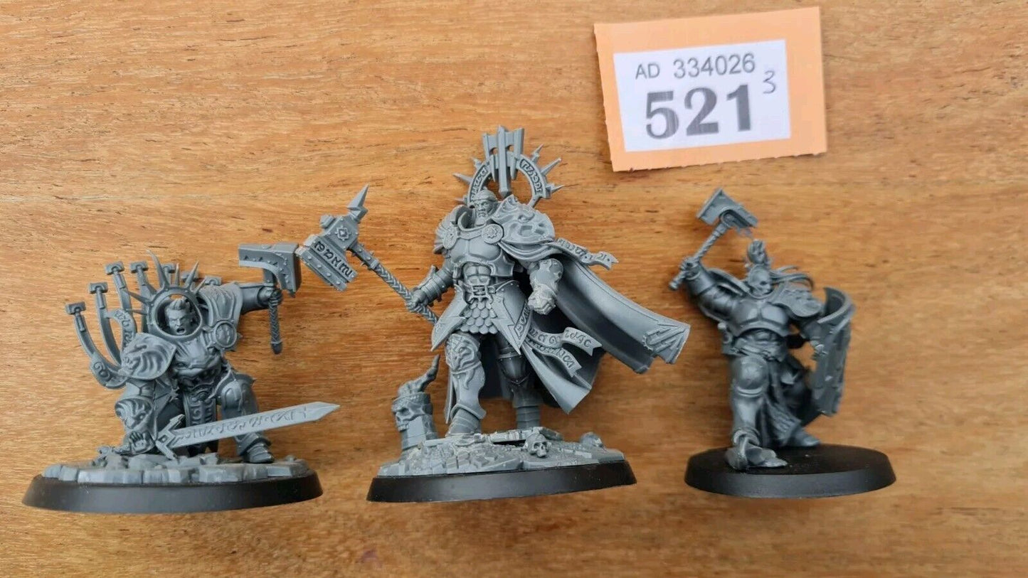 Warhammer Aos Stormcast Characters X 3