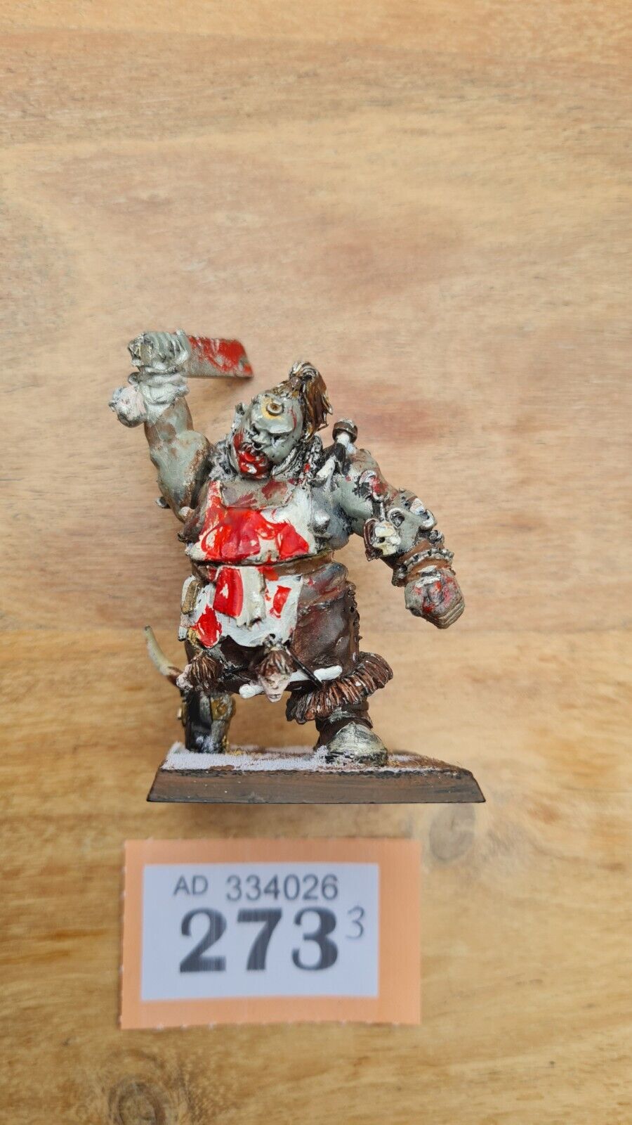 Warhammer Ogre Butcher Slaughterer Metal