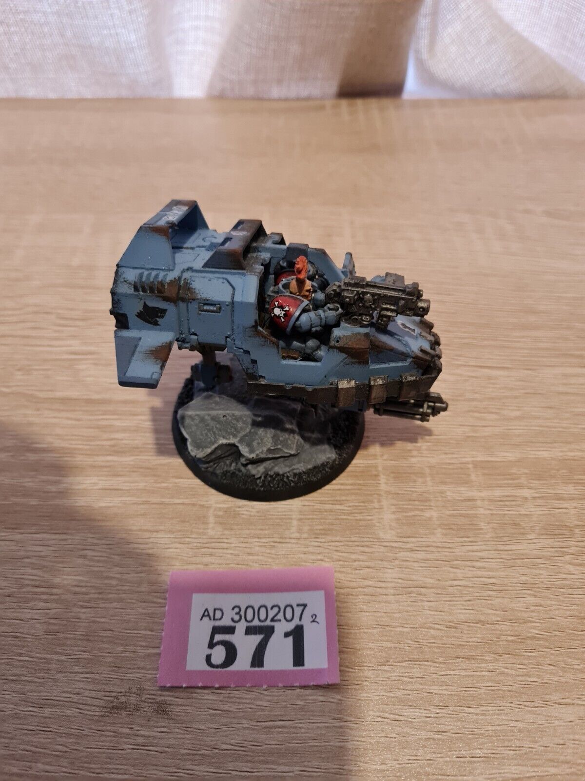 Warhammer 40k Space Marine Land Speeder Tornado Nicely Painted And Based