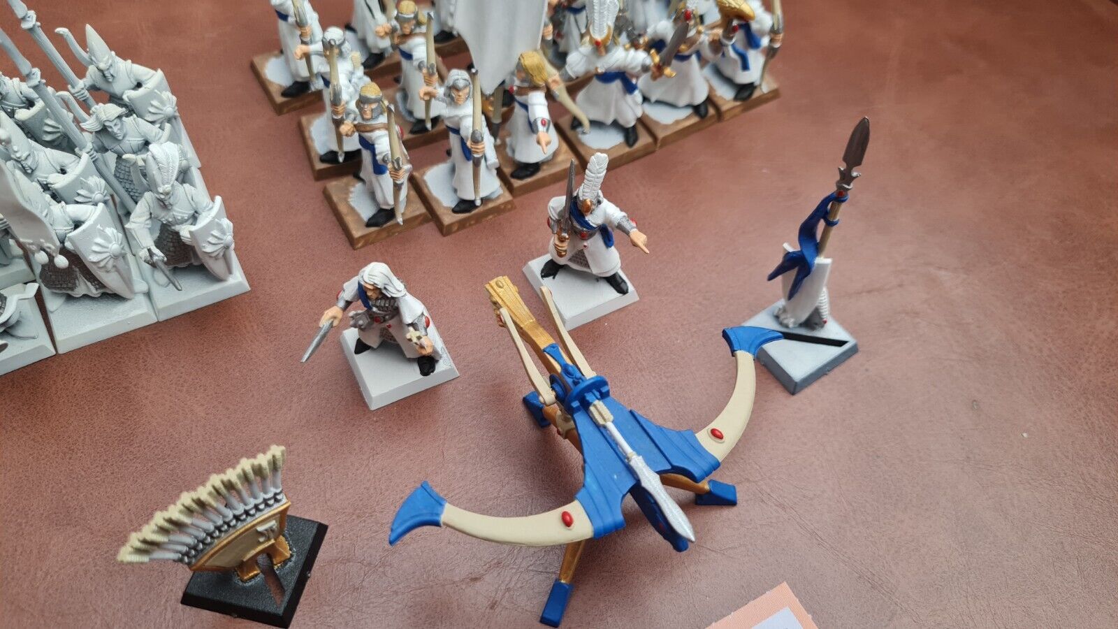 Warhammer High Elf Spearmen  Archers And Bolt Thrower