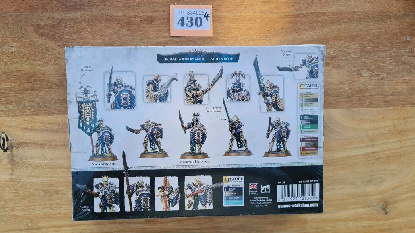 Warhammer Aos Ossiarch Bonereapers Mortek Guard