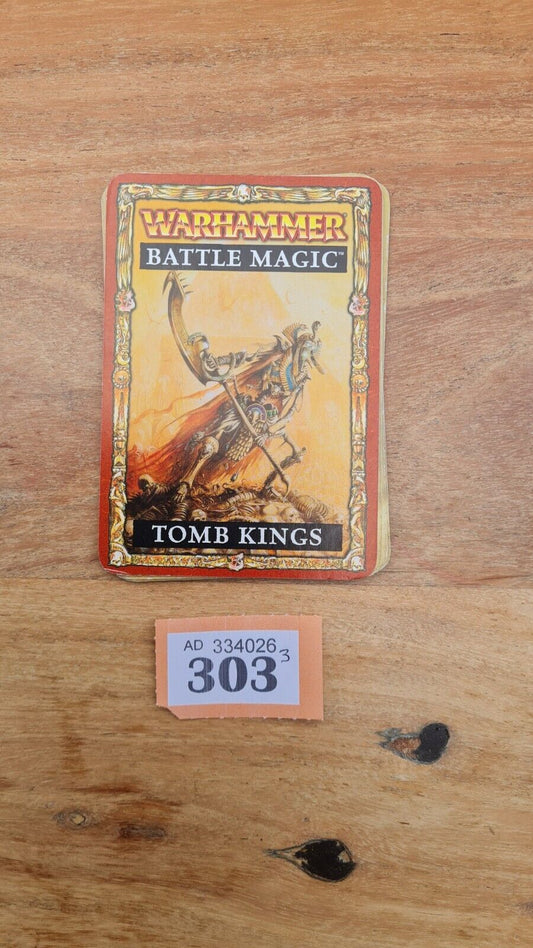 Warhammer 8th Edition Tomb Kings Magic Cards